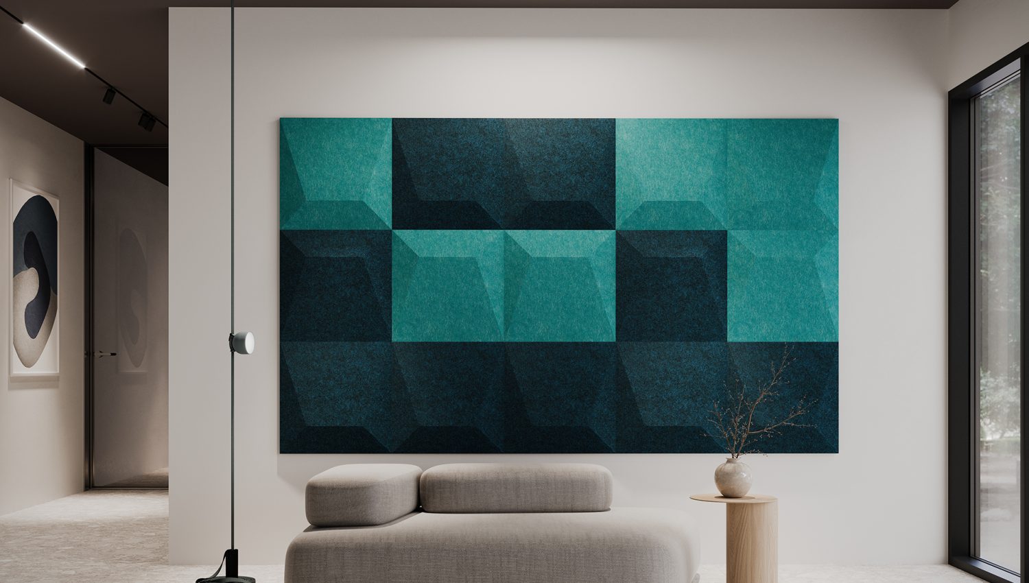PopUp, Roof Wall Tiles | Denim, Peacock | Premier Collection