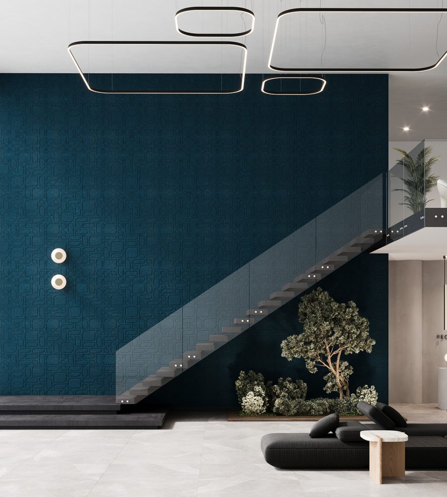 QuietForm, Stonewall Wall Panels | Denim | Premier Collection