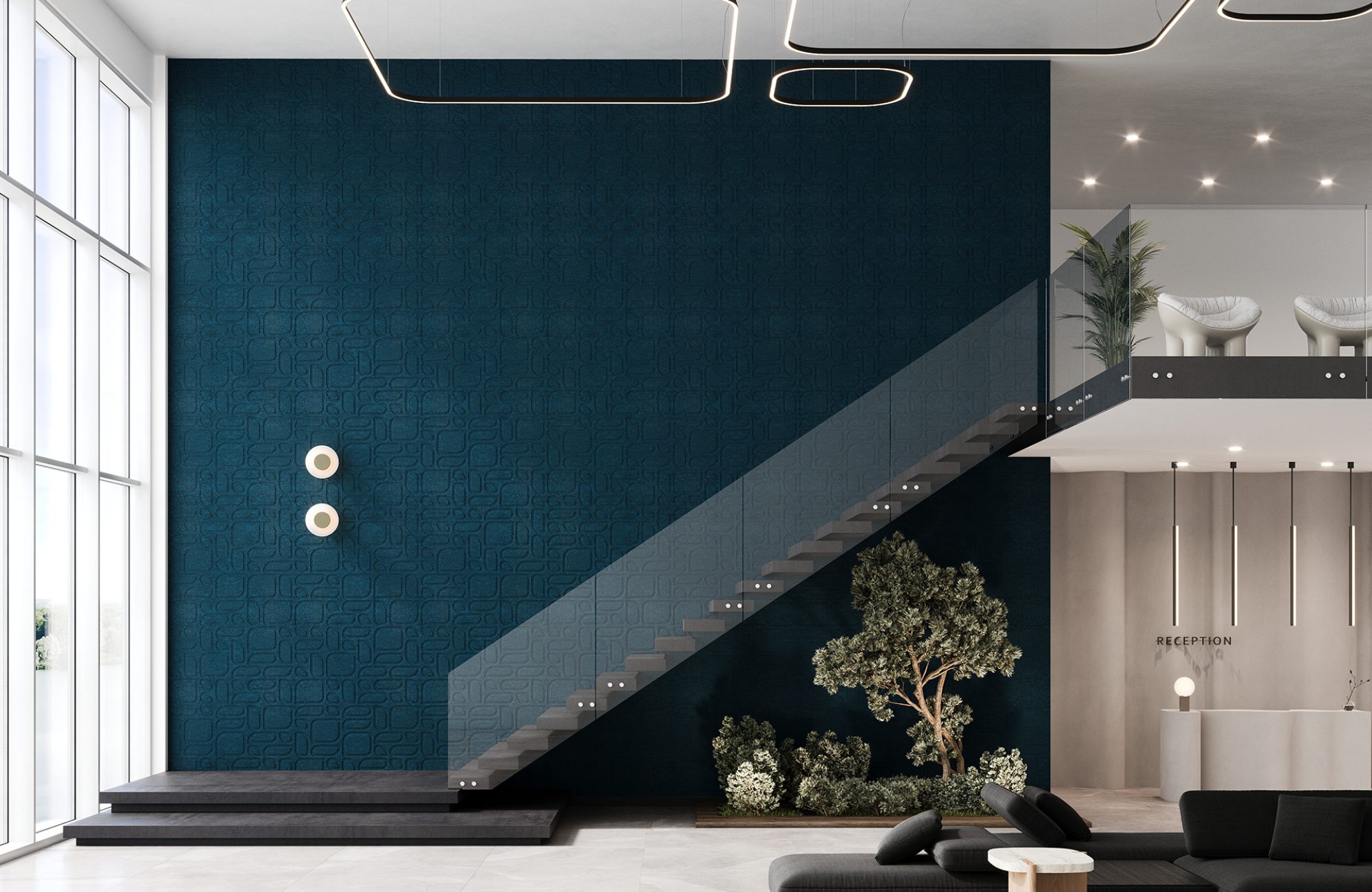 QuietForm, Stonewall Wall Panels | Denim | Premier Collection