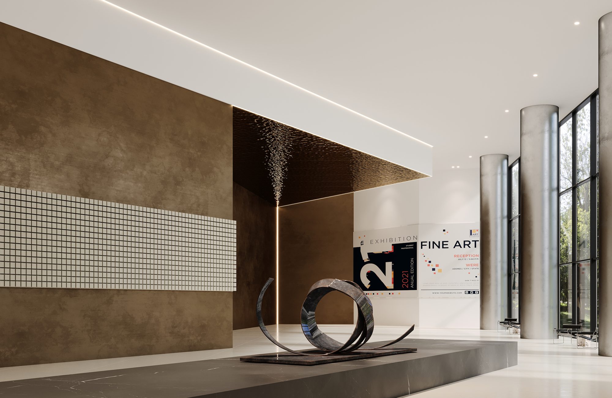 Vista Wall Tiles, Desert | Almond, White | Premier Collection