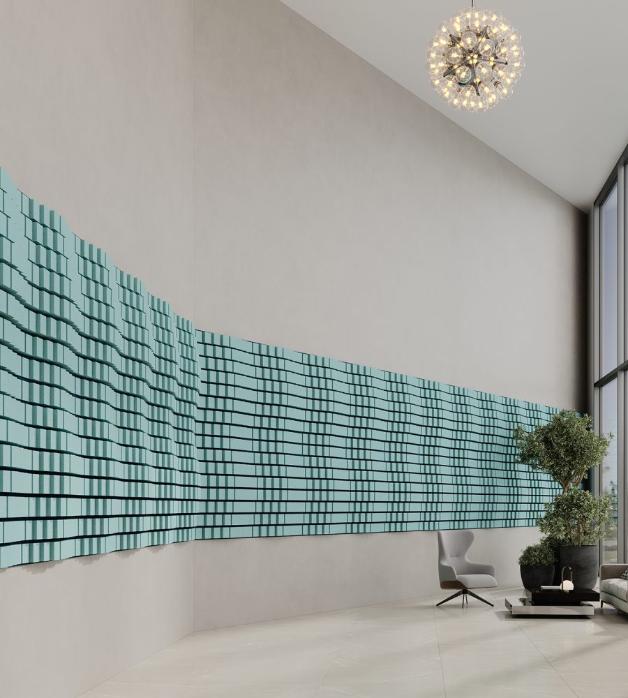Vista Wall Tiles, Oceanic | Sea Salt, Denim | Premier Collection