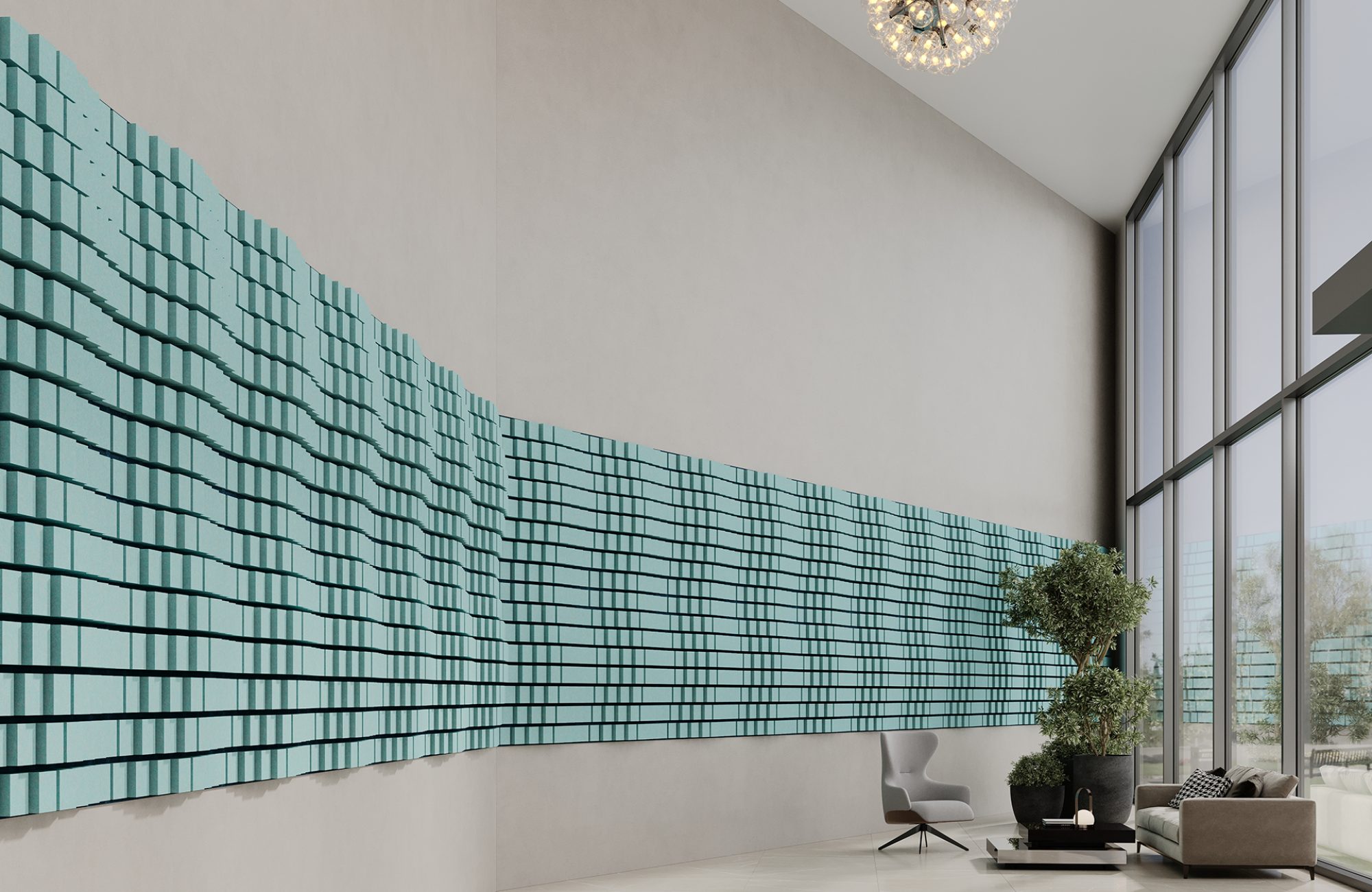 Vista Wall Tiles, Oceanic | Sea Salt, Denim | Premier Collection