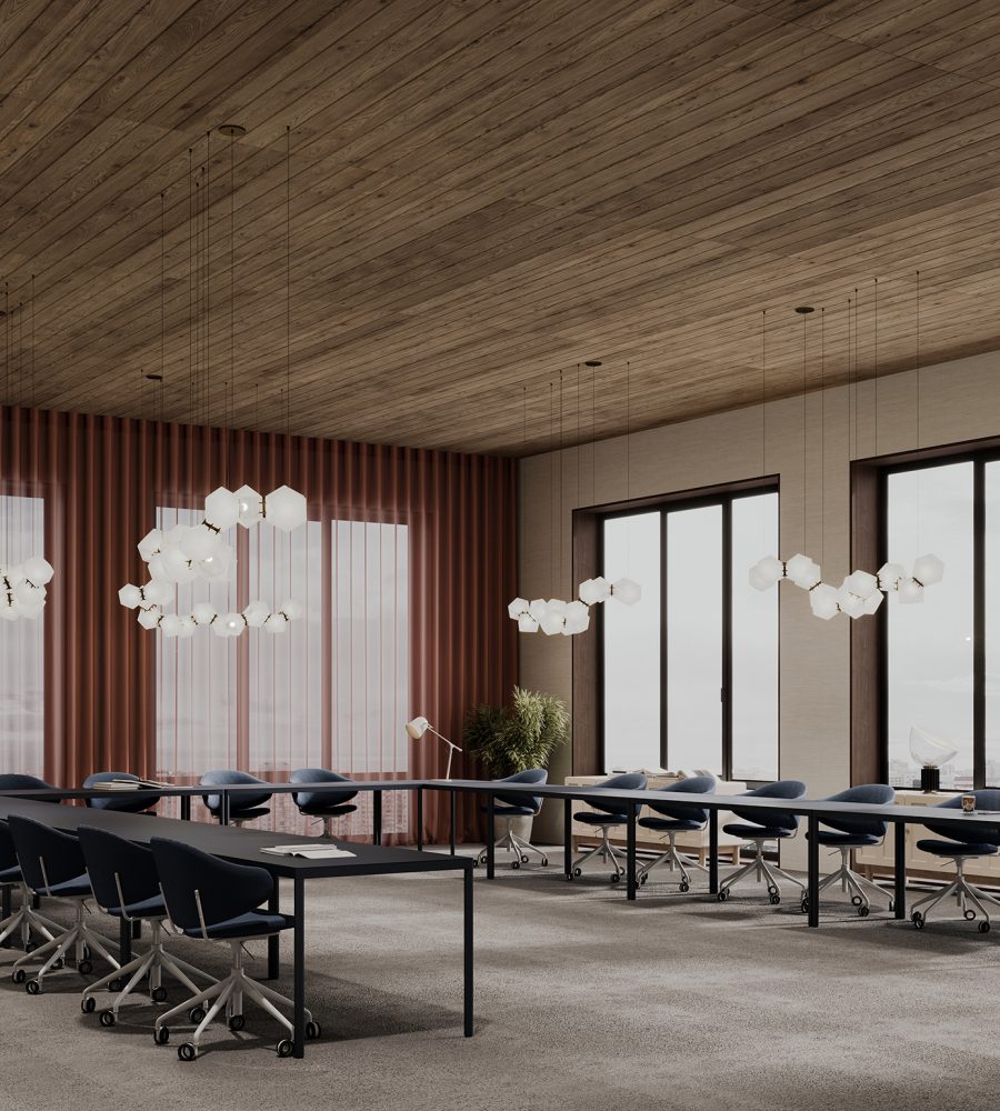 Cover, Boarded Ceiling Panels | Mocha Legno | WoodGrain Collection