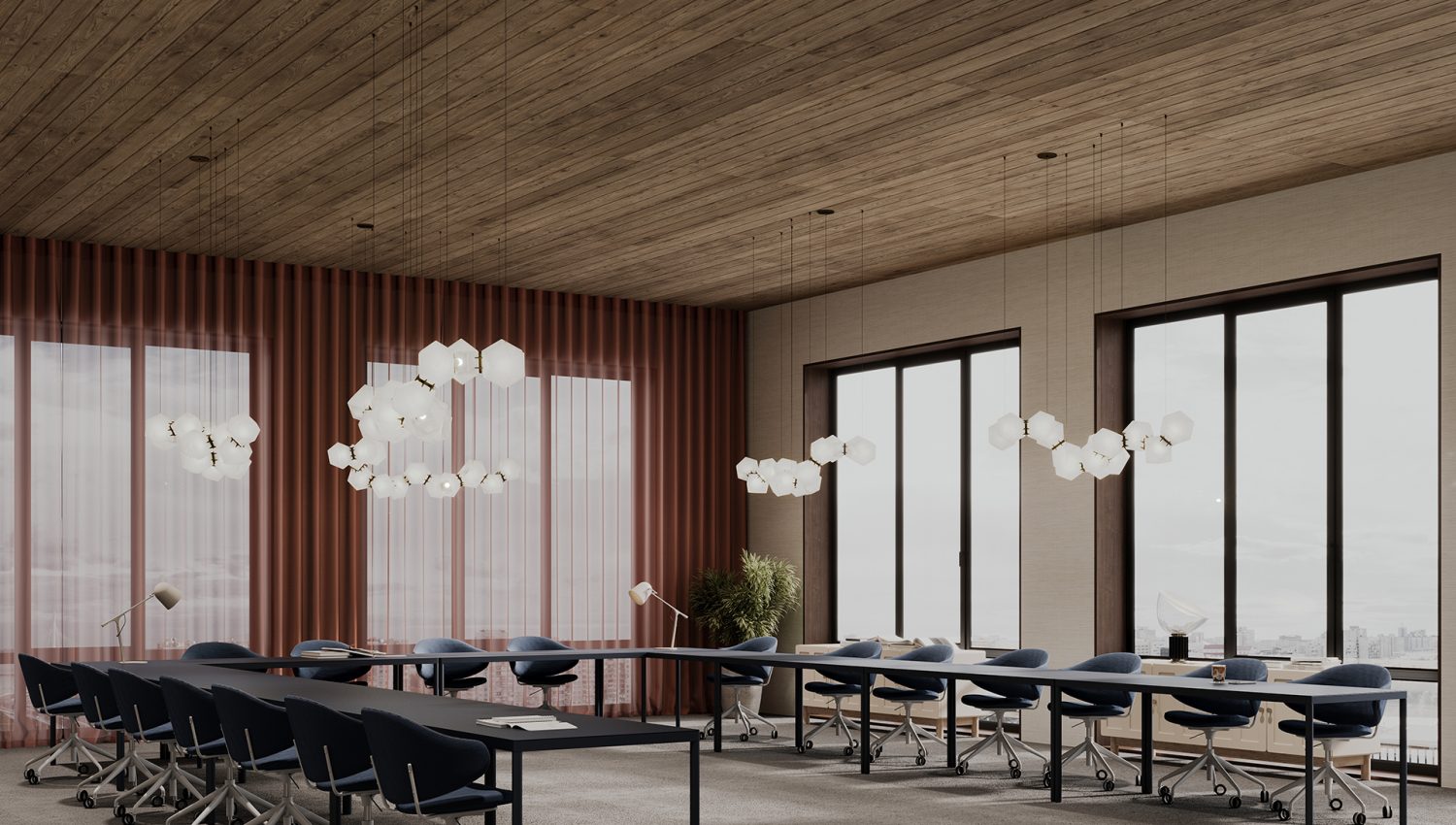 Cover, Boarded Ceiling Panels | Mocha Legno | WoodGrain Collection