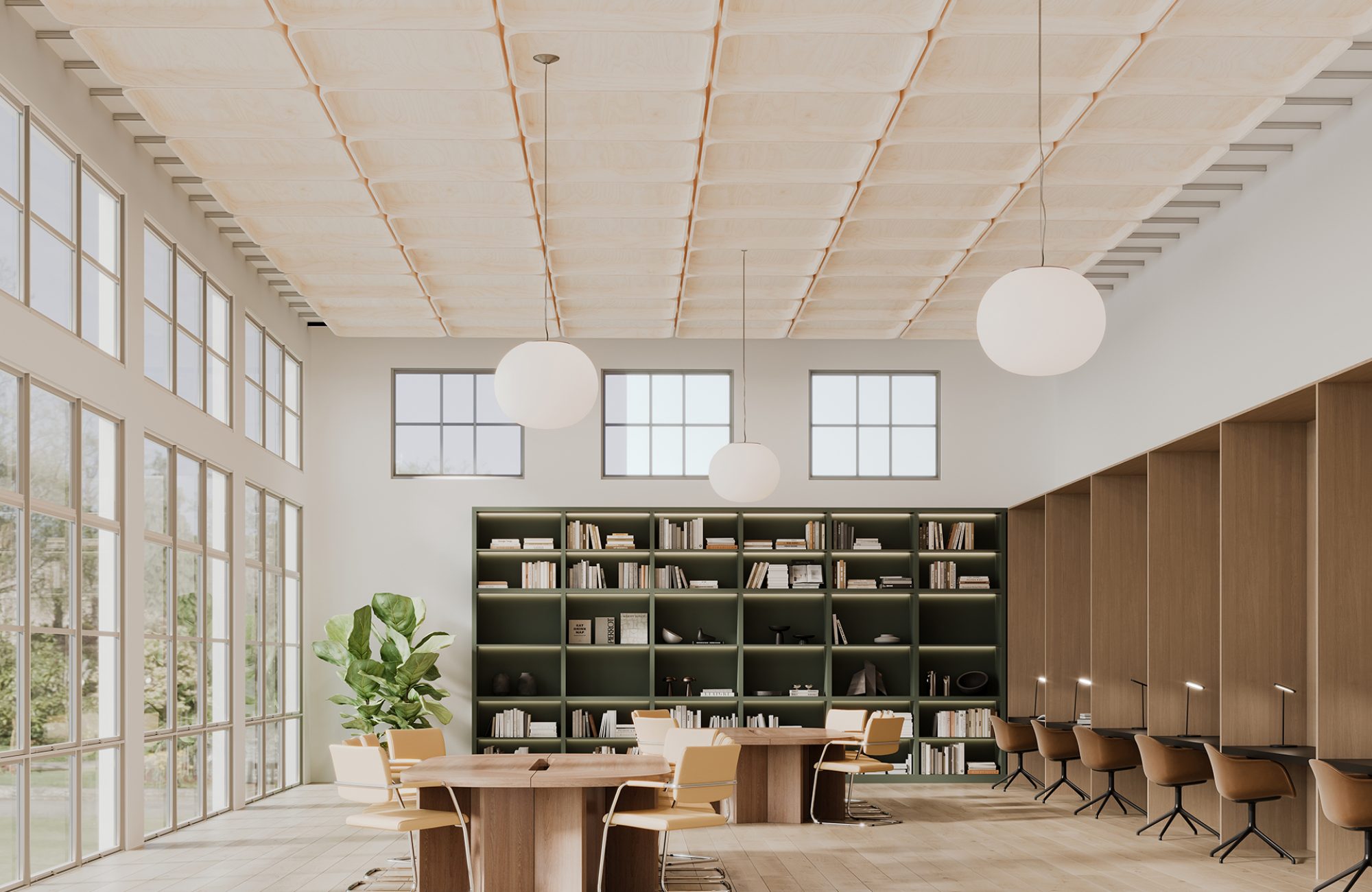 Recess, Fillet Ceiling Frames | Baltic Birch | WoodGrain Collection