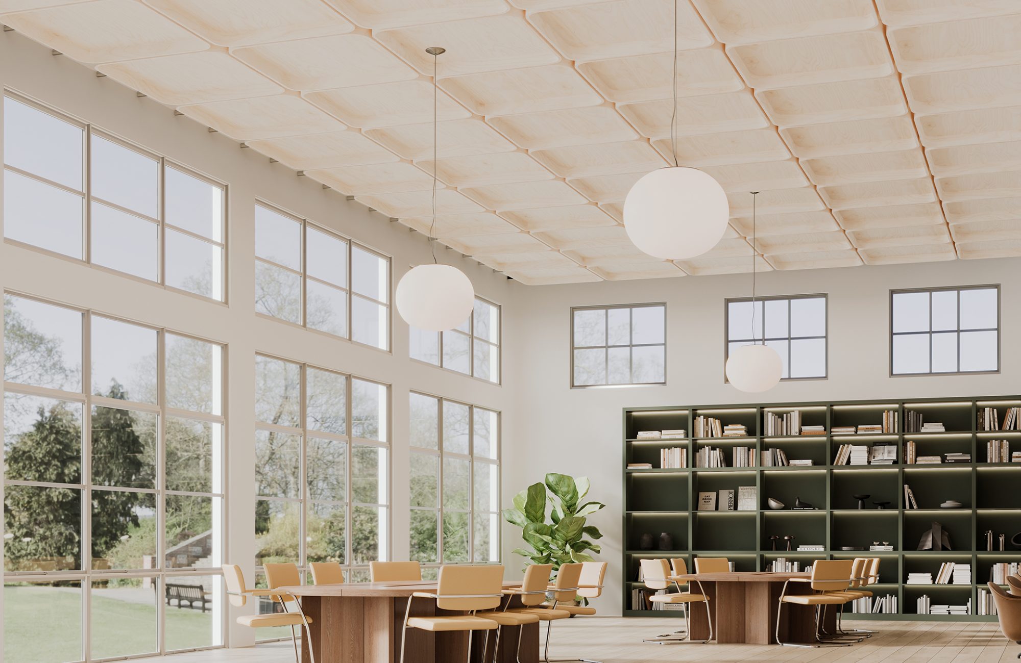 Recess, Fillet Ceiling Frames | Baltic Birch | WoodGrain Collection