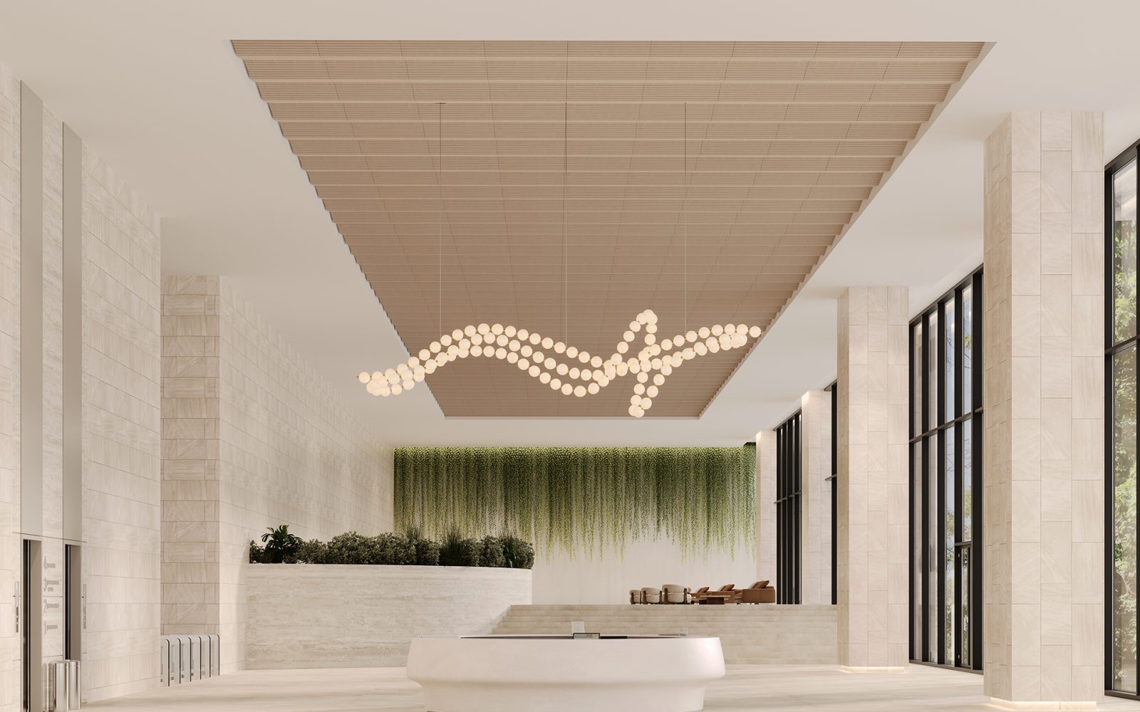 Rail, Grate Ceiling Frames | Petrified Ash | WoodGrain Collection