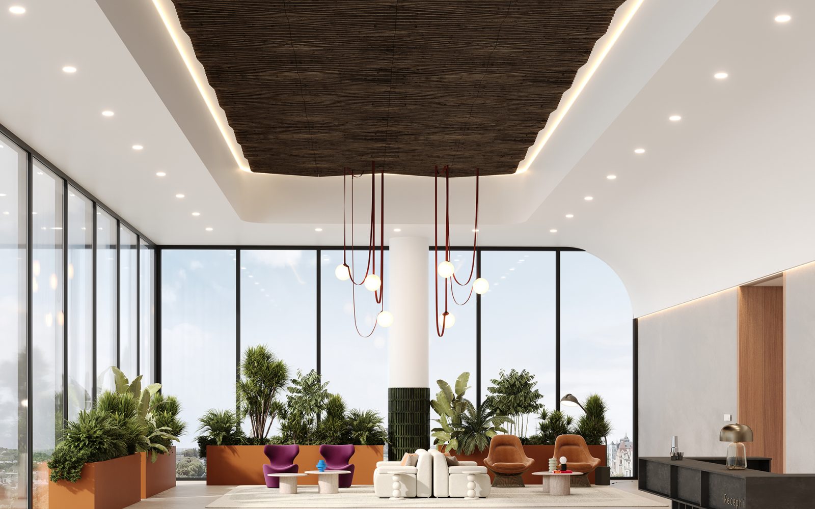 Rail, Route Ceiling Frames | Barn Door | WoodGrain Collection
