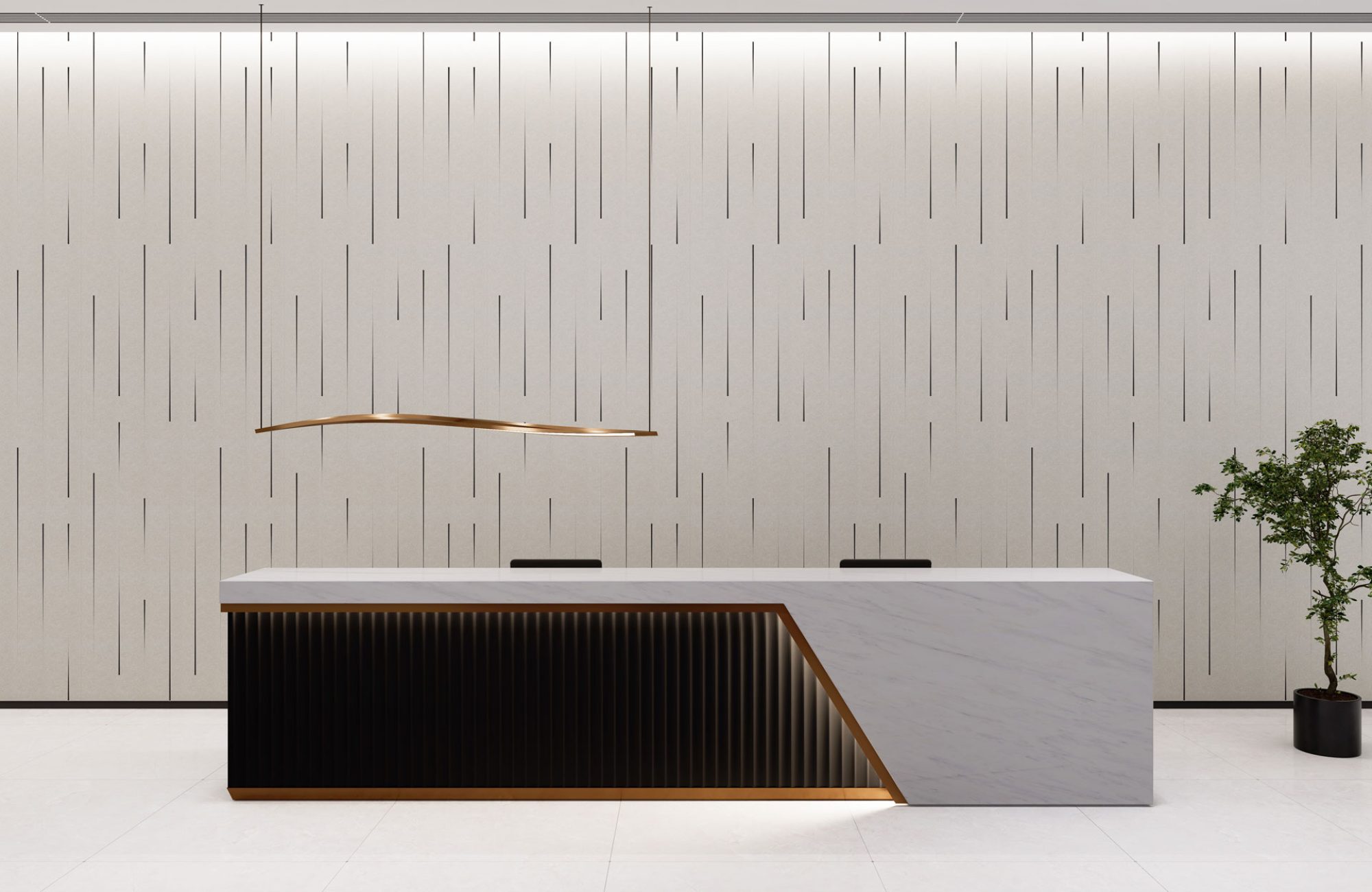 Fracture Two-Tone, Raindrop | Metal, Slate | Premier Collection