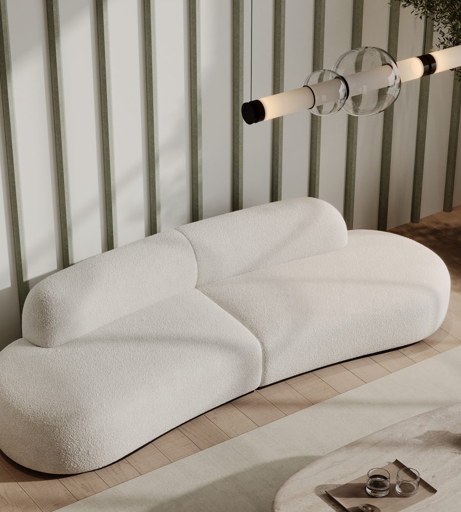 Seam, Igloo Wall Panels | Pistachio, White | Premier Collection