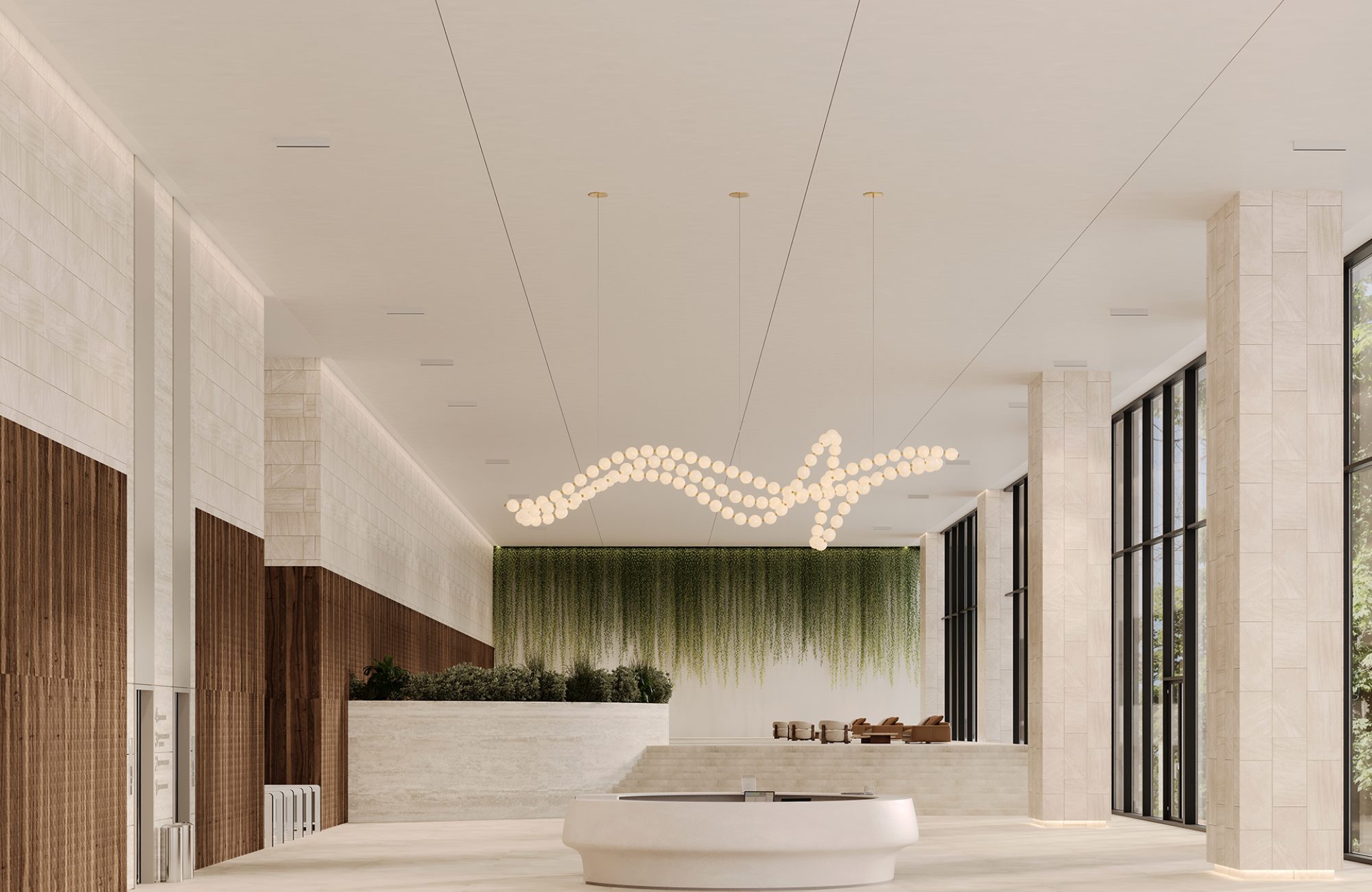 QuietForm, Dewdrops Wall Panels | Black Walnut | WoodGrain Collection
