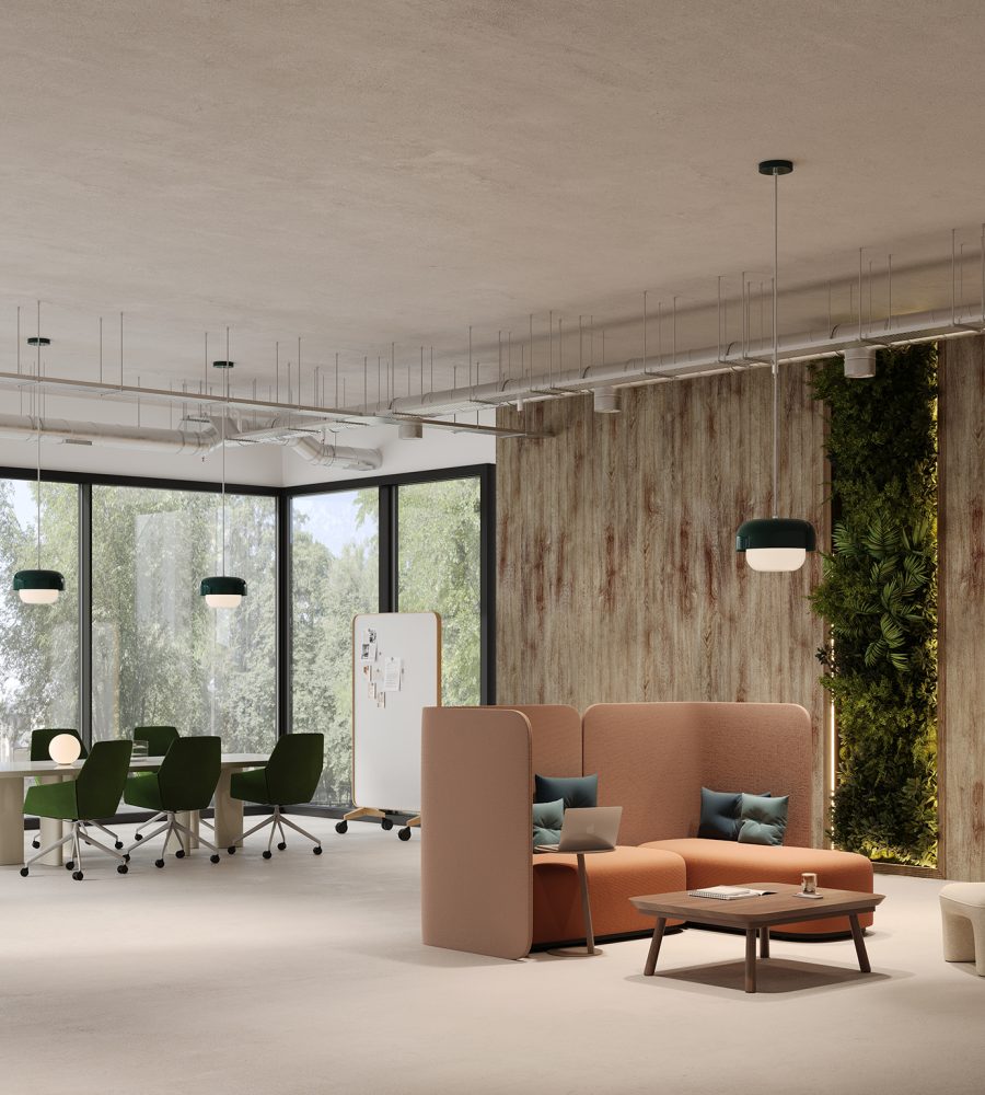 QuietForm, Fence Wall Panels | French Bobbin | WoodGrain Collection