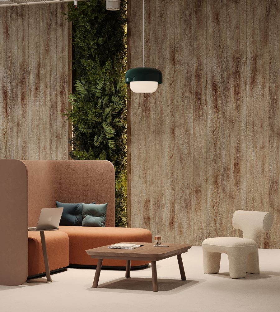 QuietForm, Fence Wall Panels | French Bobbin | WoodGrain Collection