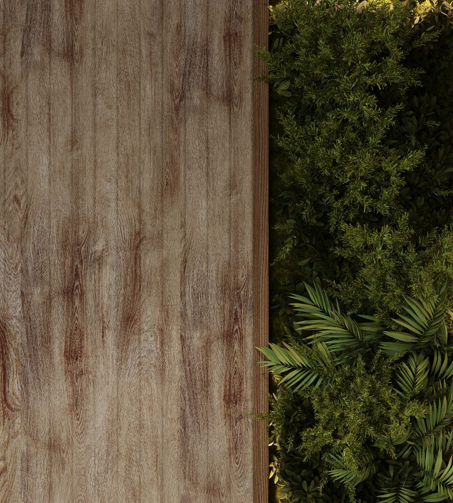 QuietForm, Fence Wall Panels | French Bobbin | WoodGrain Collection