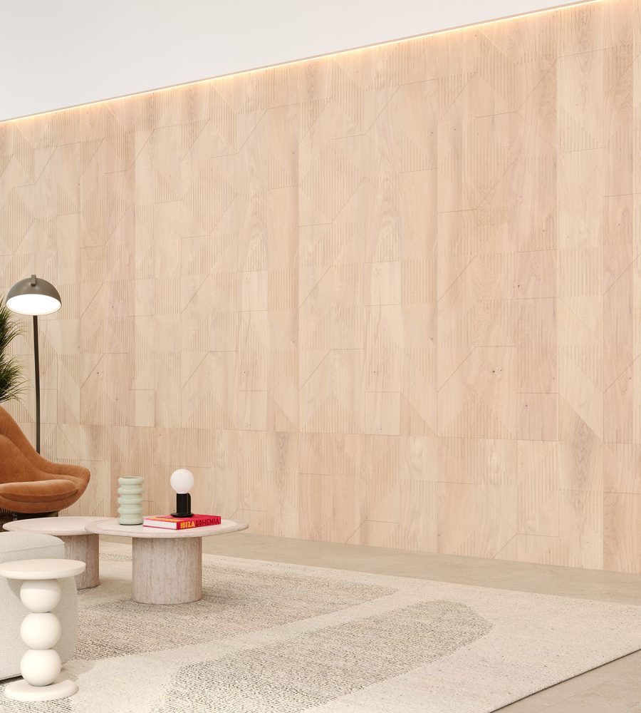 QuietForm, Geometry Wall Panels | Wine Barrel | WoodGrain Collection