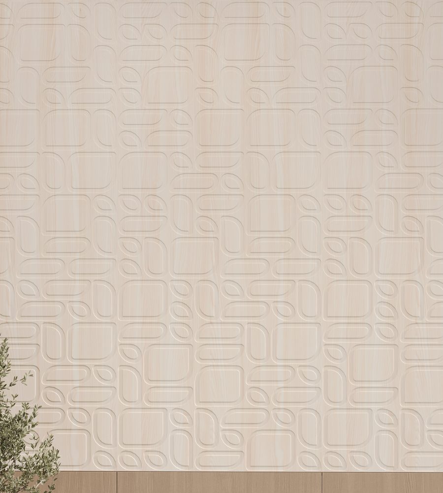 QuietForm, Stonewall Wall Panels | Lyed Larch | WoodGrain Collection