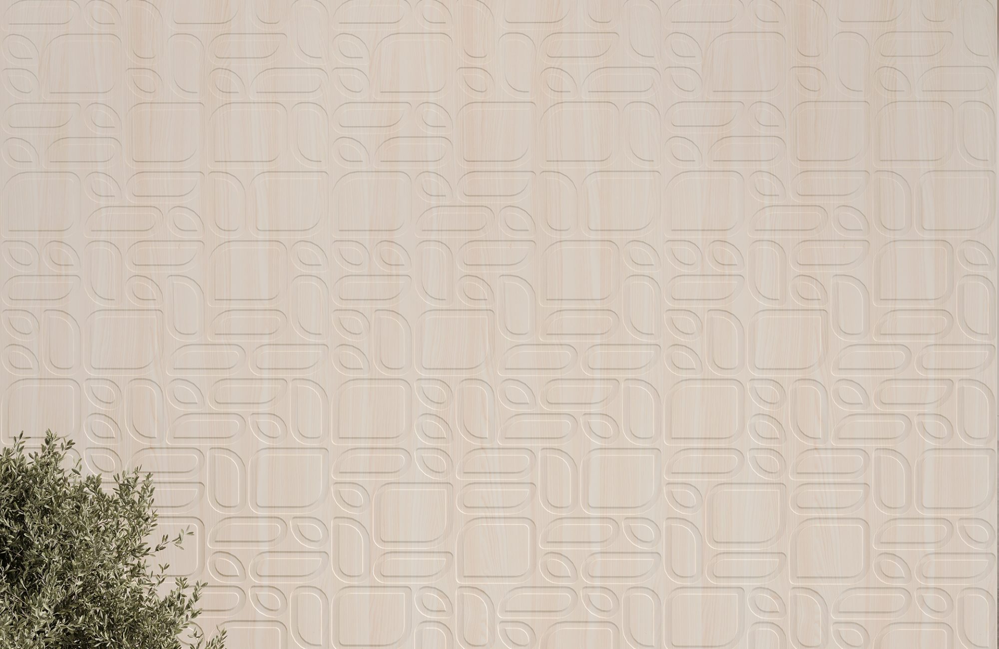QuietForm, Stonewall Wall Panels | Lyed Larch | WoodGrain Collection