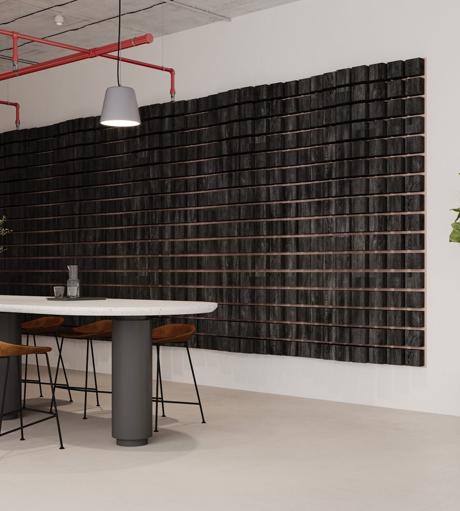 Vista Wall Tiles, Mountain | Charred Larch, Valentine | WoodGrain, Premier Collections