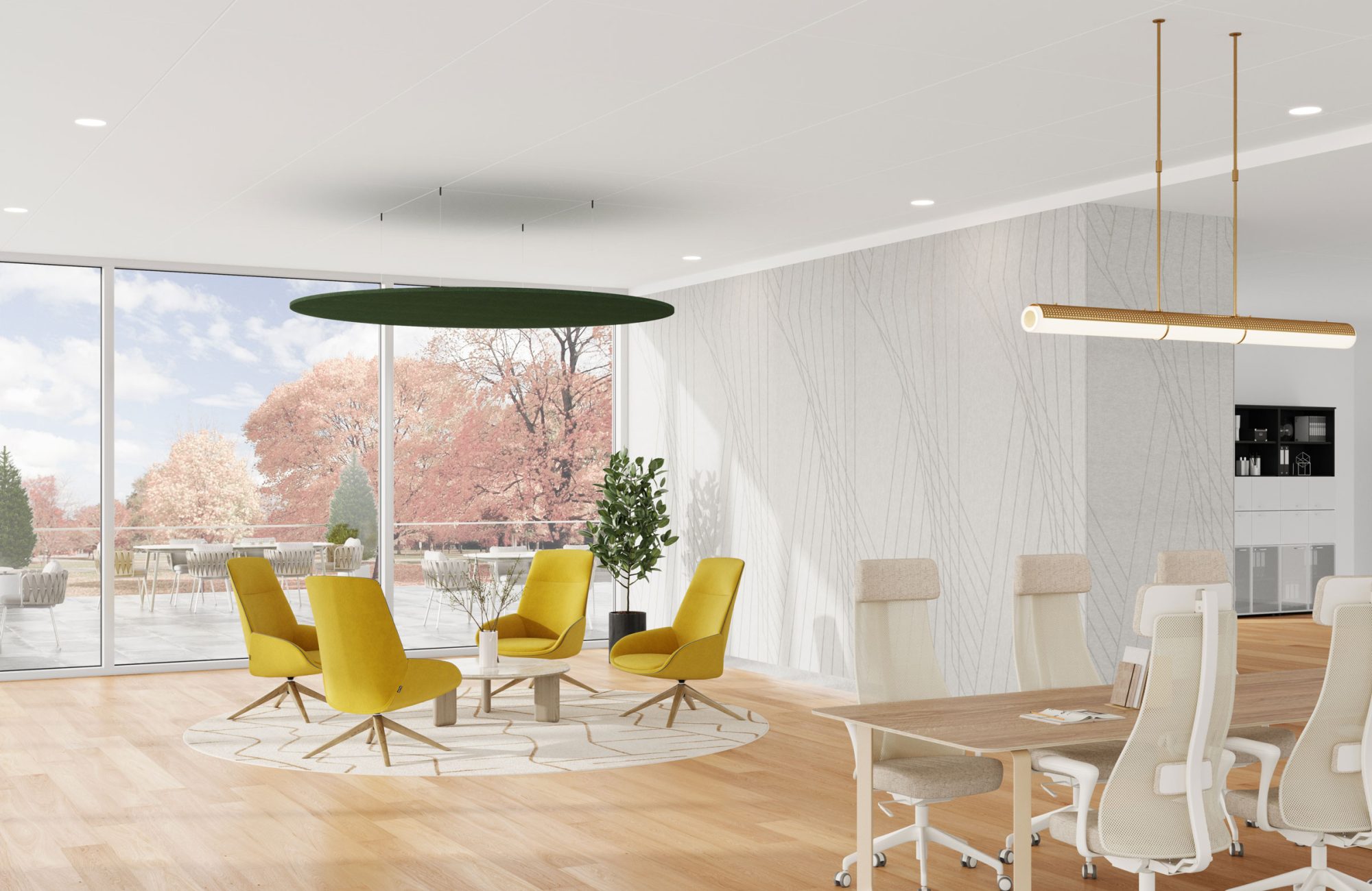 Fracture Wall Panel, Spirograph | Platinum | Premier Collection