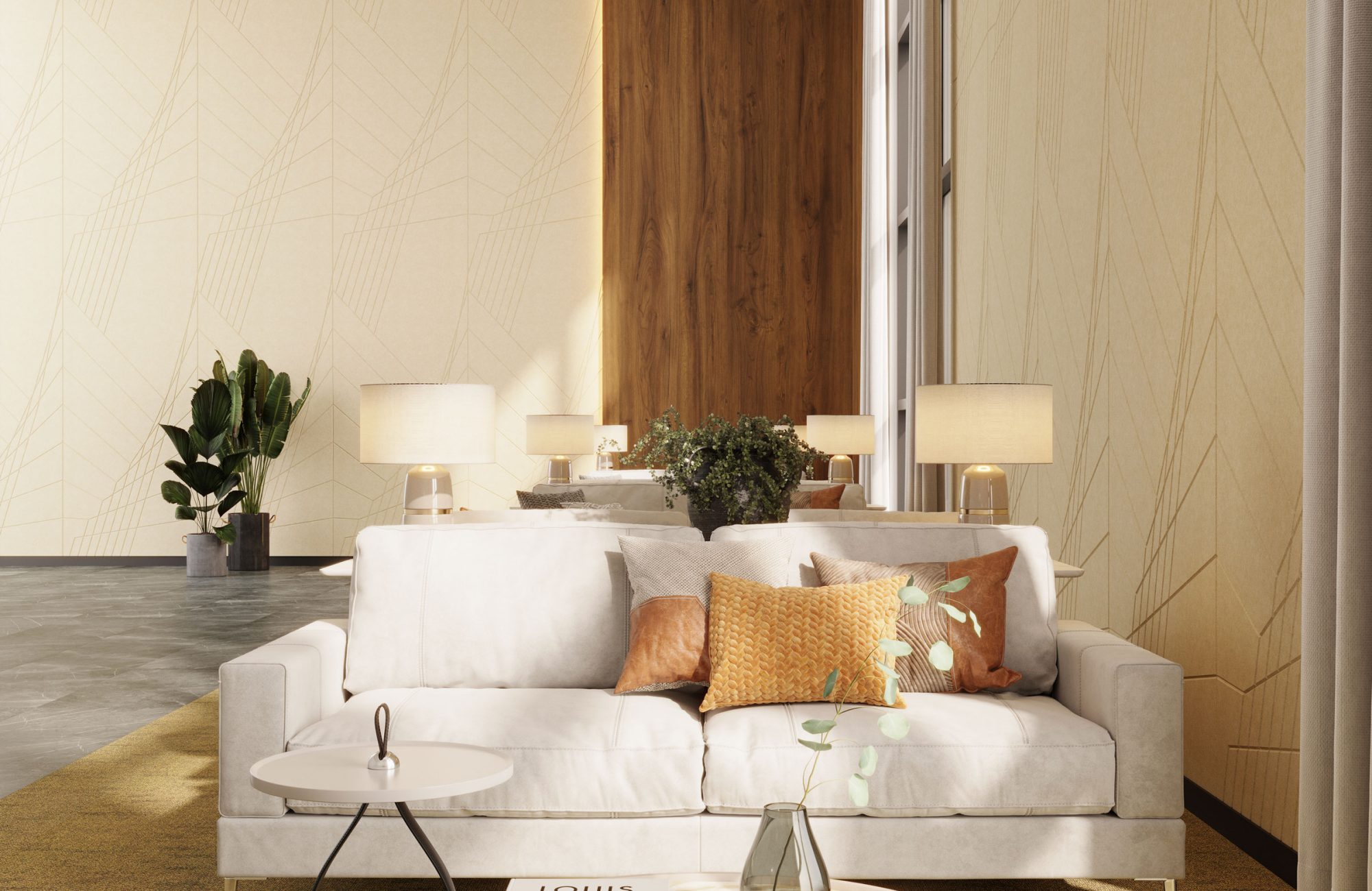 Fracture Wall Panel, Prism | Ivory | Premier Collection
