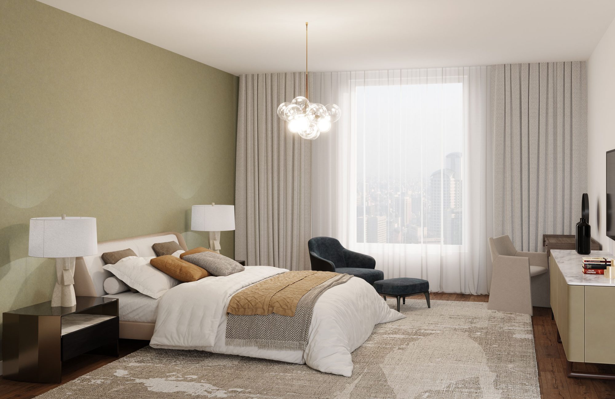 Solid Wall Panels | Pistachio | Premier Collection