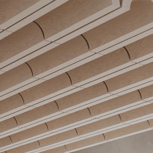 Crest Ceiling Clouds | Petrified Ash | WoodGrain Collection