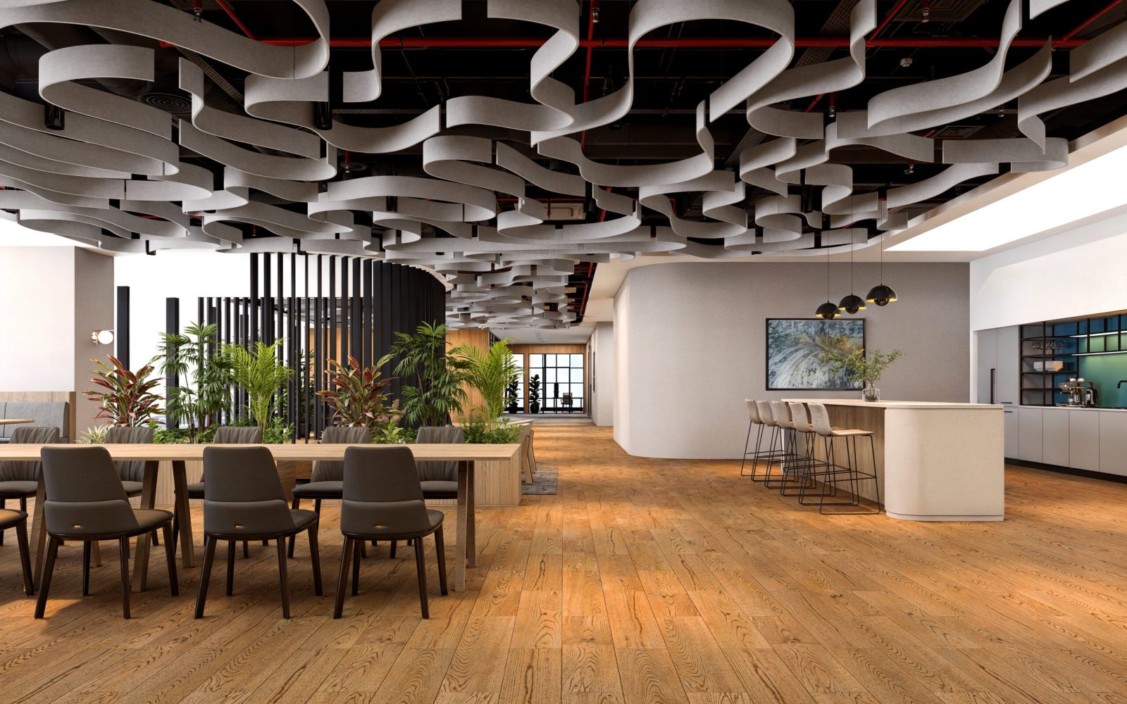 Flow Ceiling Frames | Milkyway | Premier Collection