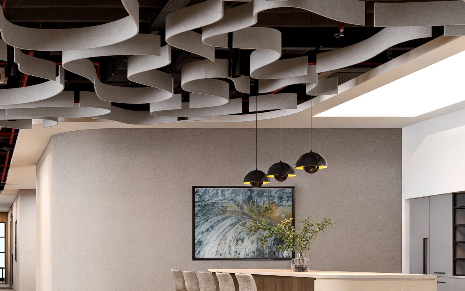 Flow Ceiling Frames | Milkyway | Premier Collection