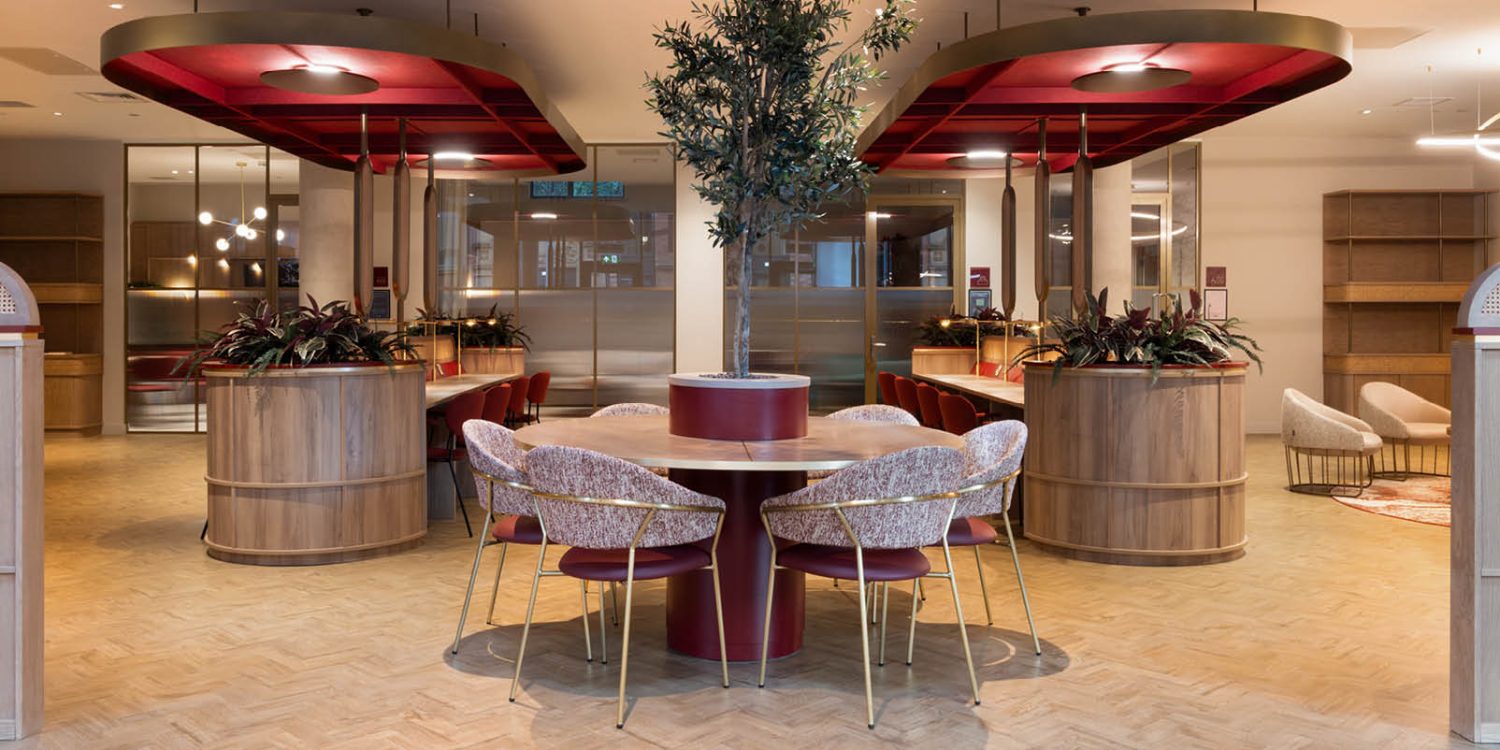 Acoufelt acoustic wall panels installed in Leonardo student accommodation in Leeds