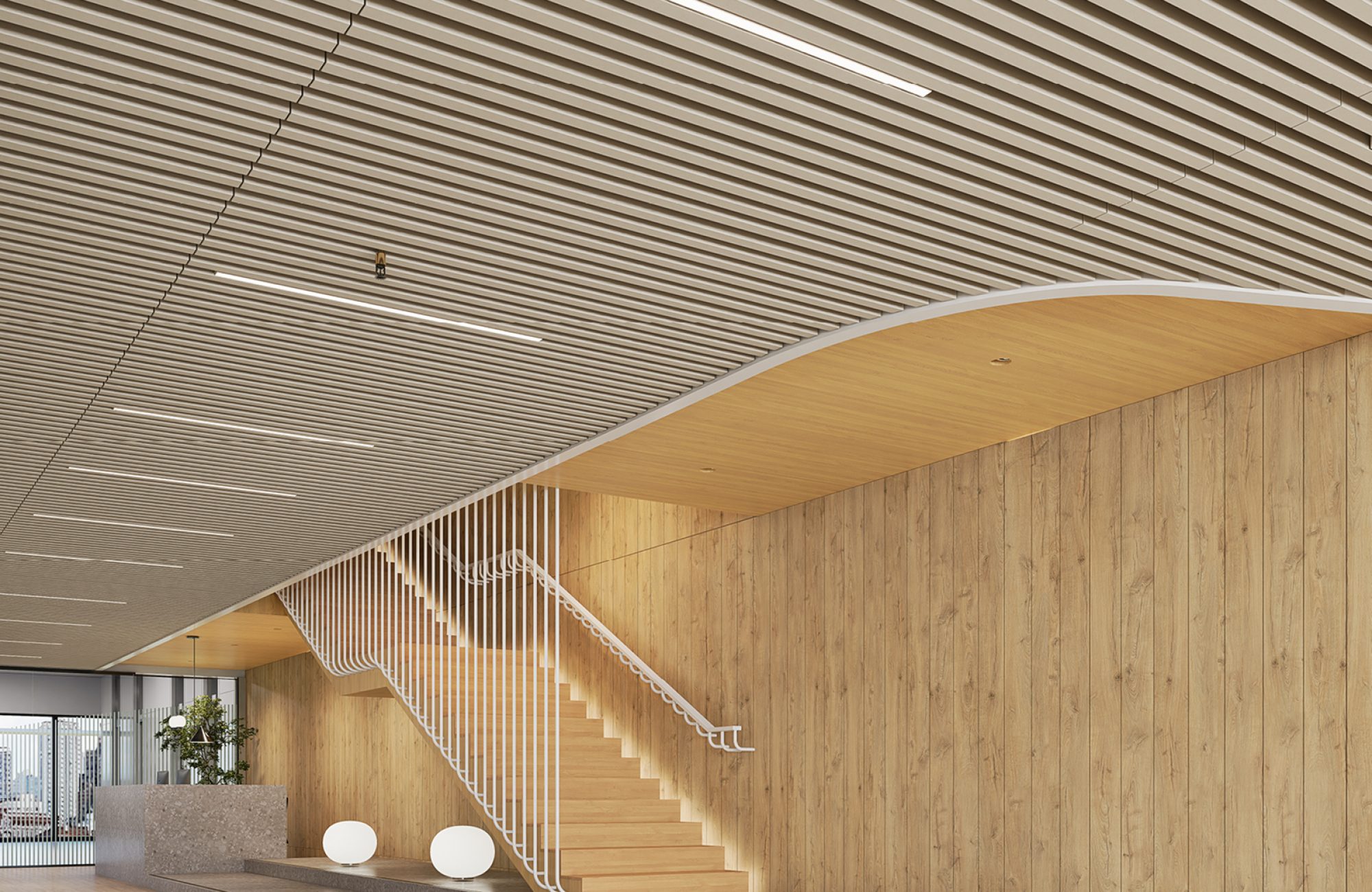SoftenUp, Ridge Ceiling Frames | Almond | Premier Collection